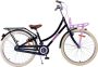 Volare Excellent Kinderfiets Meisjes 24 inch Zwart Twee handremmen - Thumbnail 1