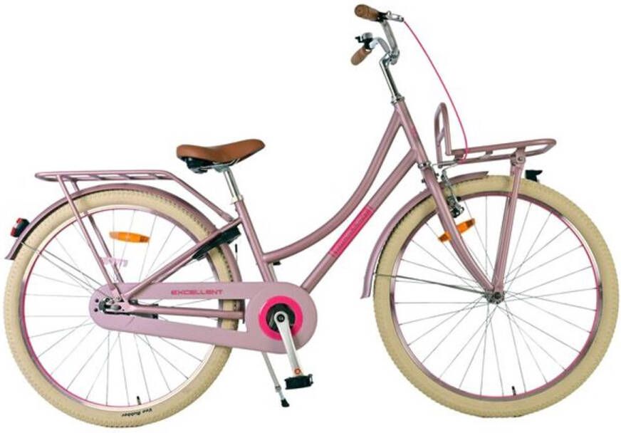 Volare Excellent Kinderfiets Meisjes 26 inch Mat Roze