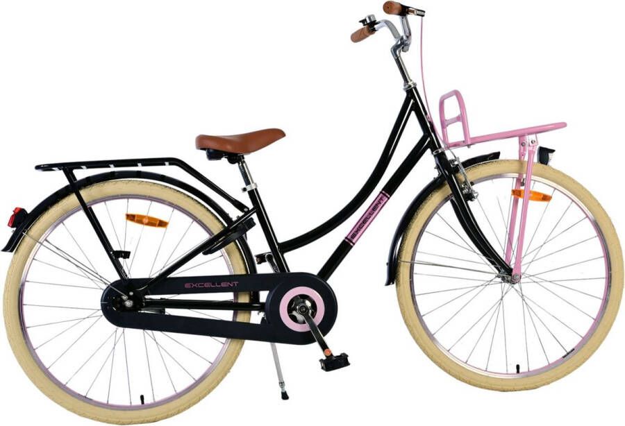 Volare Excellent Kinderfiets Meisjes 26 inch Zwart