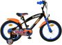 Volare Hot Wheels Kinderfiets Jongens 16 inch Zwart Oranje Blauw - Thumbnail 2