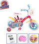 Volare Kinderfiets Peppa Pig 12 inch Roze Met fietshelm + accessoires - Thumbnail 2