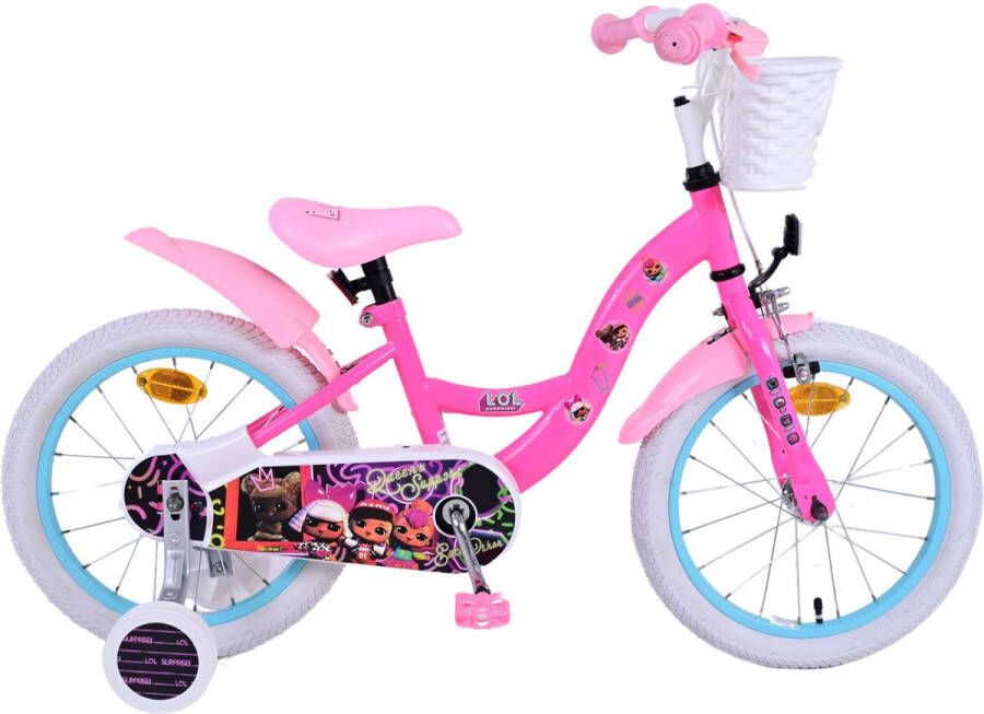 Volare LOL Surprise Kinderfiets Meisjes 16 inch Roze