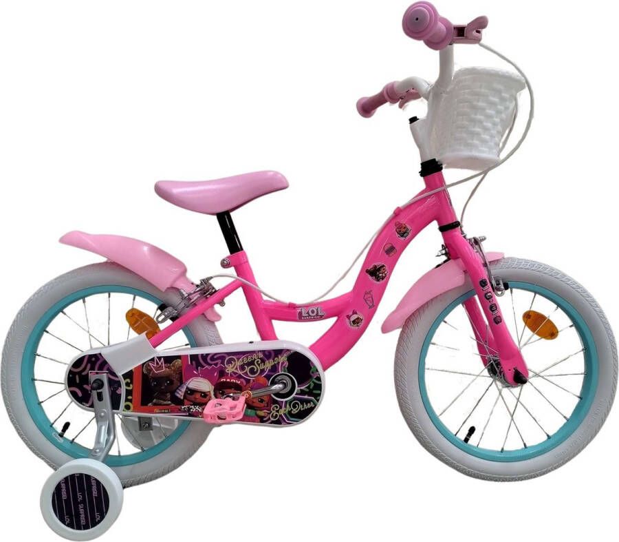 Volare LOL Surprise Kinderfiets Meisjes 16 inch Roze