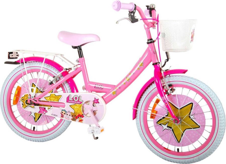 L.O.L. Surprise! LOL Surprise Kinderfiets Meisjes 18 inch Roze Twee Handremmen