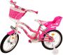 Volare Lovely Kinderfiets Meisjes 16 inch Roze Wit Twee Handremmen - Thumbnail 2