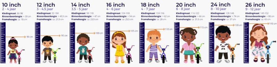 volare Lovely Kinderfiets Meisjes 20 inch Roze Twee handremmen