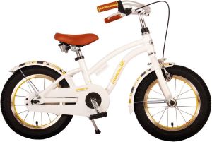 Volare Miracle Kinderfiets Meisjes 14 inch Wit Prime Collection