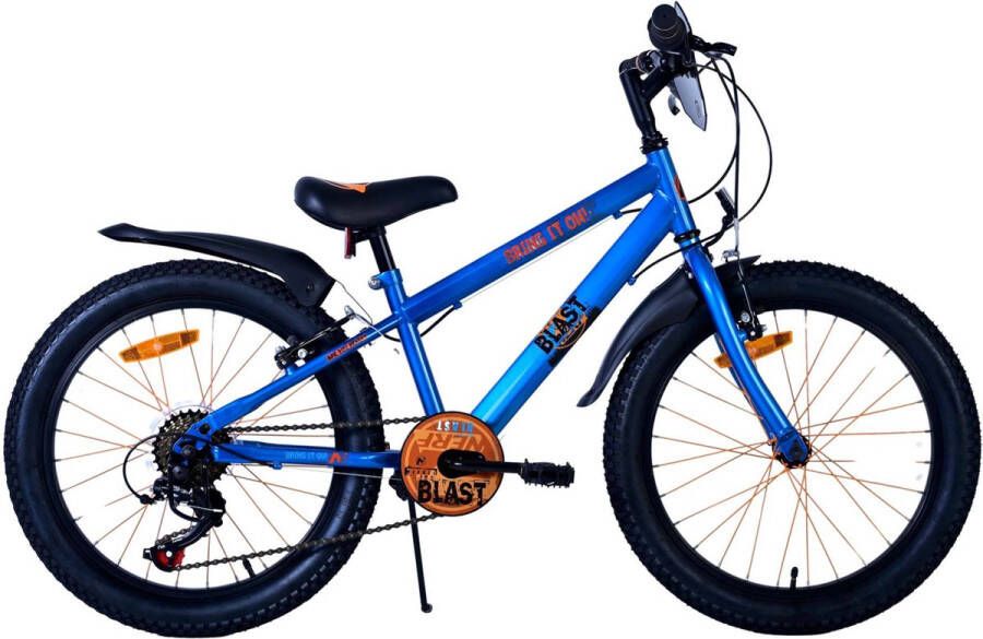 Volare NERF Kinderfiets Jongens 20 inch Satijn Blauw 2 Handremmen