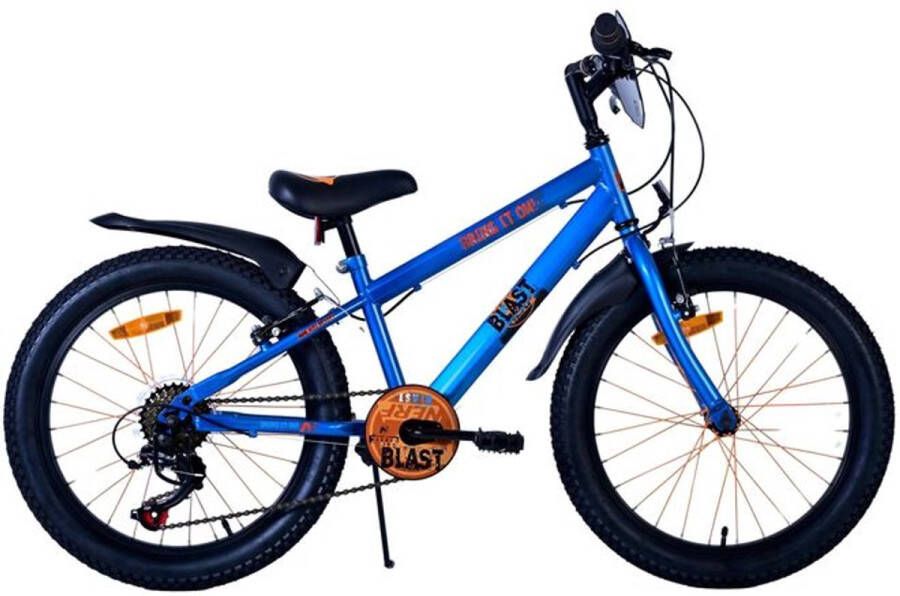 Volare NERF Kinderfiets Jongens 20 inch Satijn Blauw 2 Handremmen