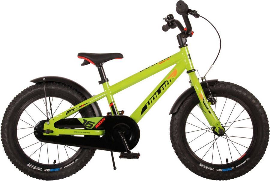 Volare Rocky Kinderfiets 16 inch Groen 95% afgemonteerd Prime Collection