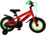 Volare Rocky Kinderfiets Jongens 12 inch Rood Twee handremmen - Thumbnail 1