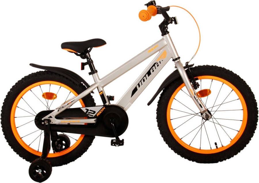 volare Rocky Kinderfiets Jongens 18 inch Grijs