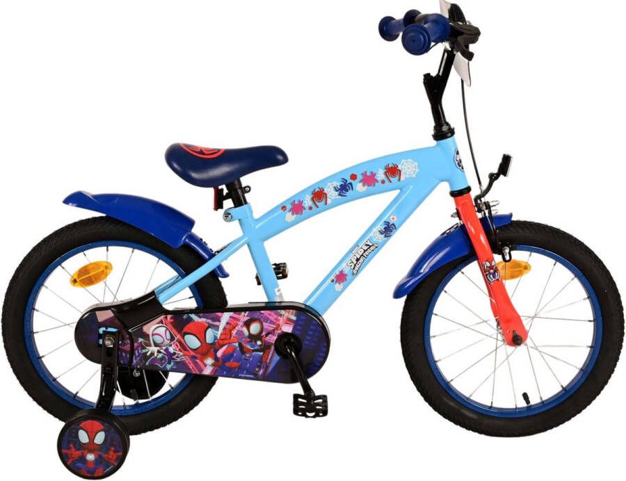 Spidey and his Amazing Friends Spidey Kinderfiets Jongens 16 inch Blauw