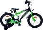 Volare Sportivo Kinderfiets Jongens 16 inch Groen Zwart Twee Handremmen - Thumbnail 2