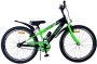 Volare Sportivo Kinderfiets Jongens 24 inch Zwart Groen Twee Handremmen - Thumbnail 2