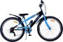 Volare Sportivo 26 Inch 33 cm Jongens 7V V Brakes Blauw Zwart - Thumbnail 1