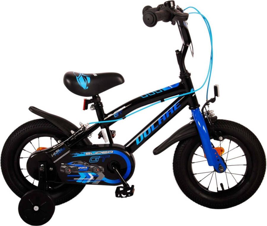 volare Super GT Kinderfiets Jongens 12 inch Blauw Twee handremmen