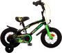 Volare Super GT Kinderfiets Jongens 12 inch Groen Twee handremmen - Thumbnail 1