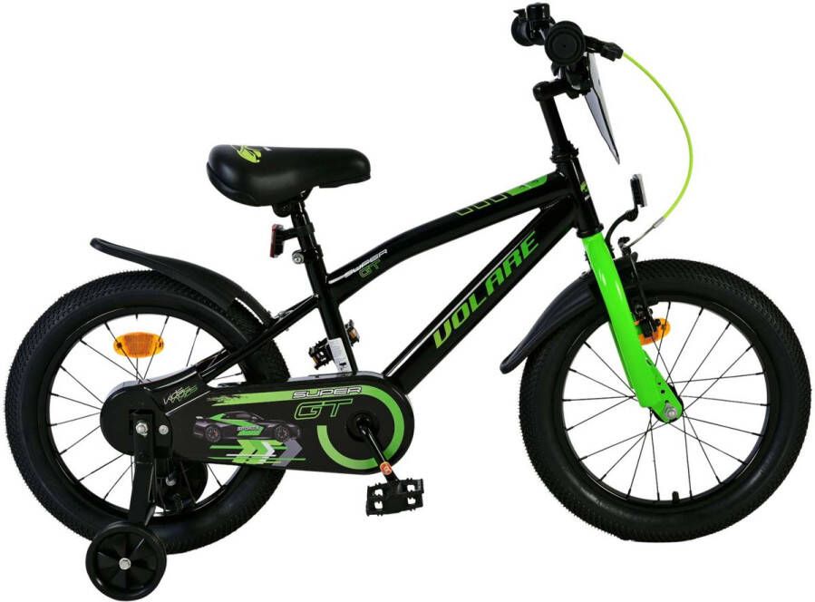 Volare Super GT Kinderfiets Jongens 16 inch Groen