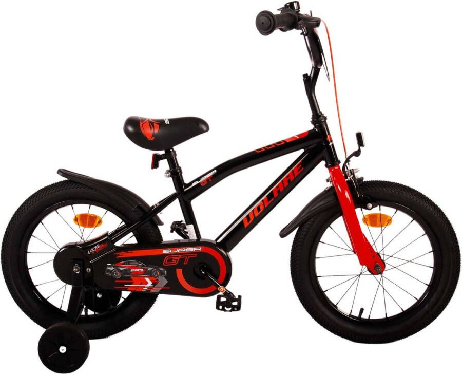 volare Super GT Kinderfiets Jongens 16 inch Rood