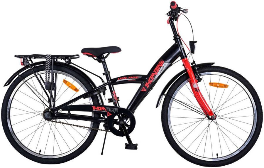volare Thombike Kinderfiets Jongens 24 inch Rood 3 versnellingen