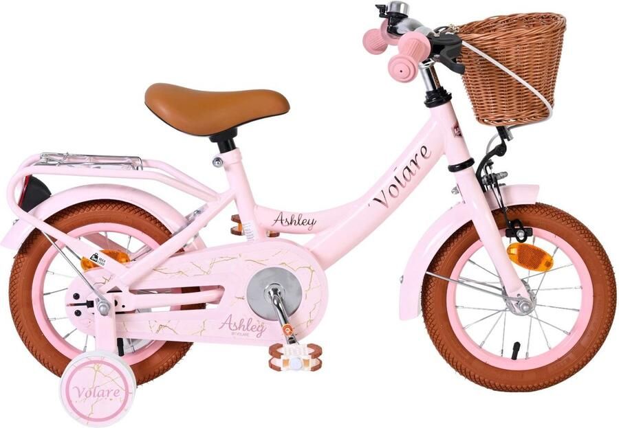Volare Ashley Kinderfiets Meisjes 12 inch Roze