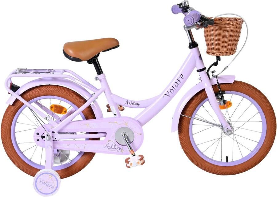 Volare Ashley Kinderfiets Meisjes 16 inch Lila