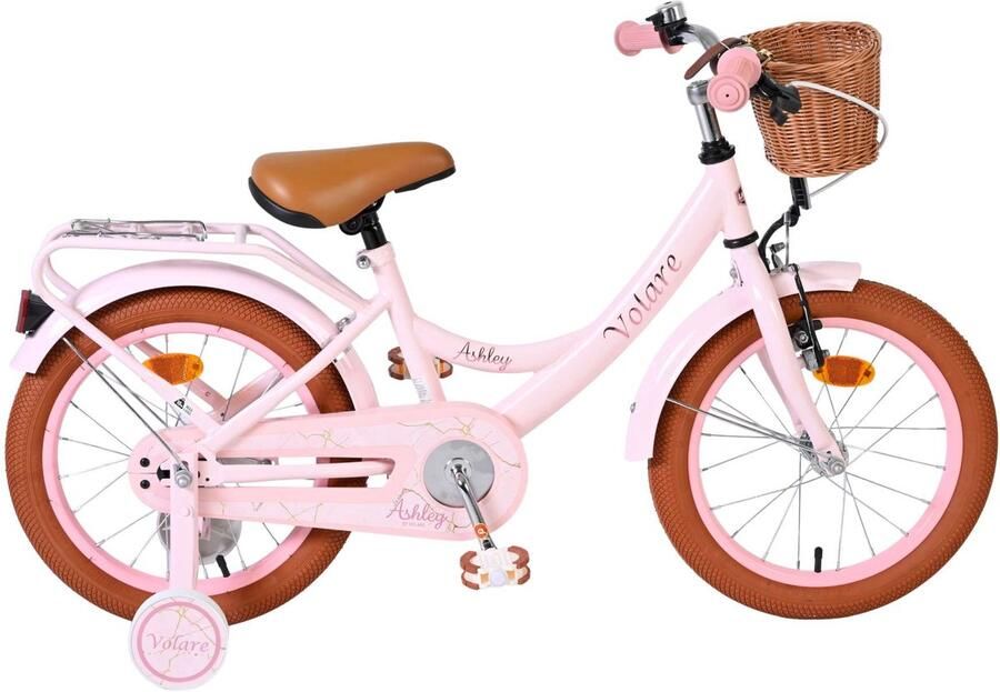 Volare Ashley Kinderfiets Meisjes 16 inch Roze