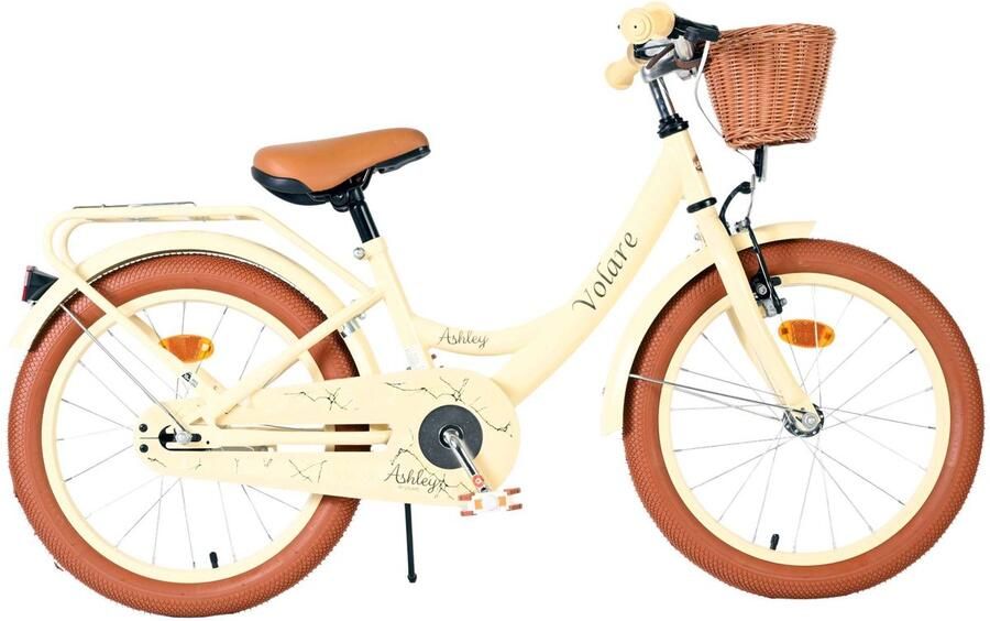 Volare Ashley Kinderfiets Meisjes 18 inch Creme