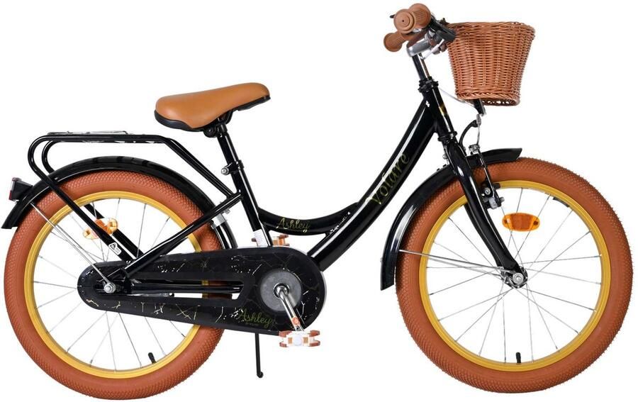 Volare Ashley Kinderfiets Meisjes 18 inch Zwart