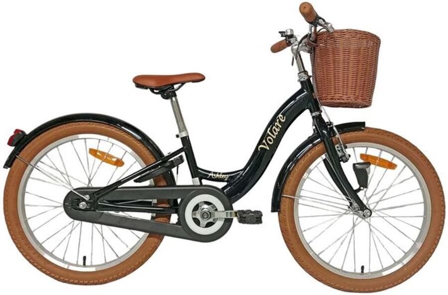 Volare Ashley Kinderfiets Meisjes 24 inch Zwart