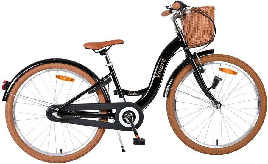 Volare Ashley Kinderfiets Meisjes 24 inch Zwart Nexus 3
