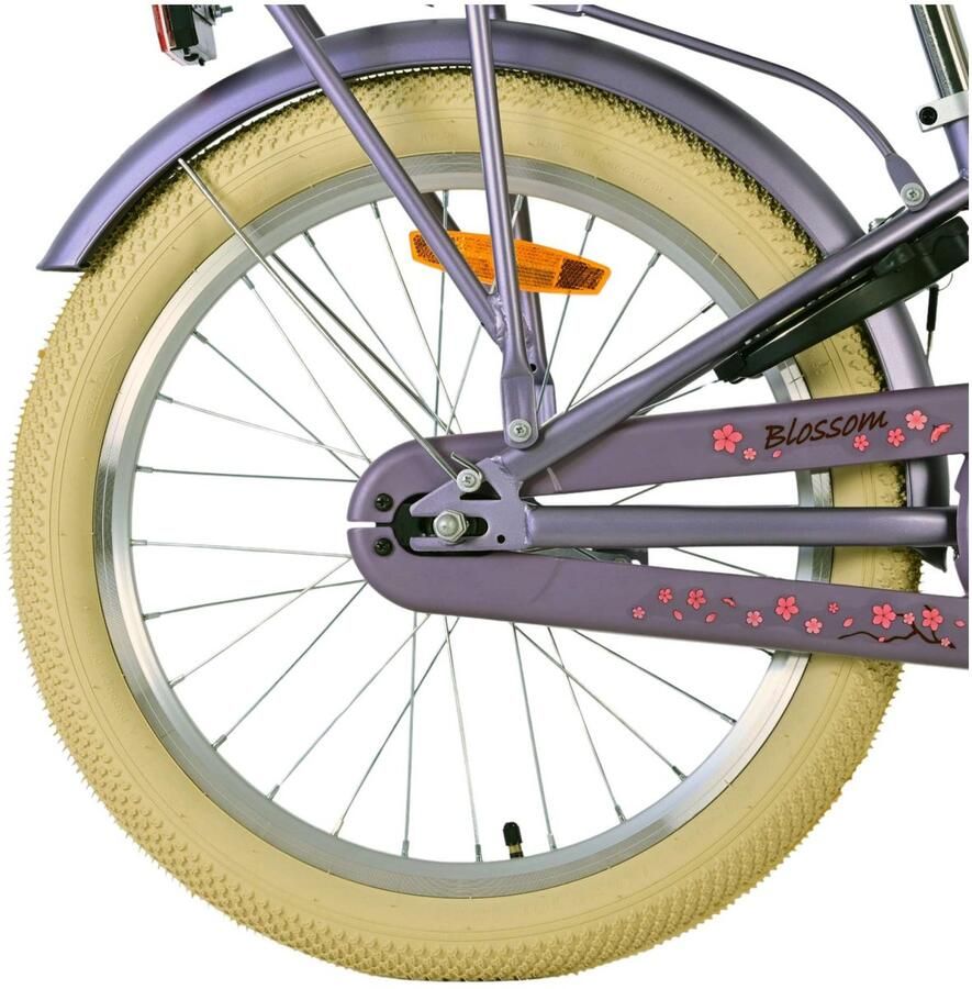 Volare Blossom Kinderfiets Meisjes 20 inch Paars