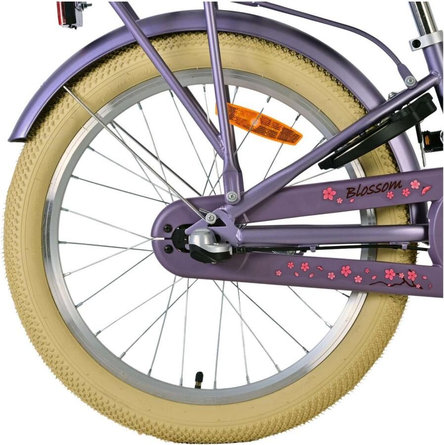 Volare Blossom Kinderfiets Meisjes 20 inch Paars Nexus 3 versnellingen