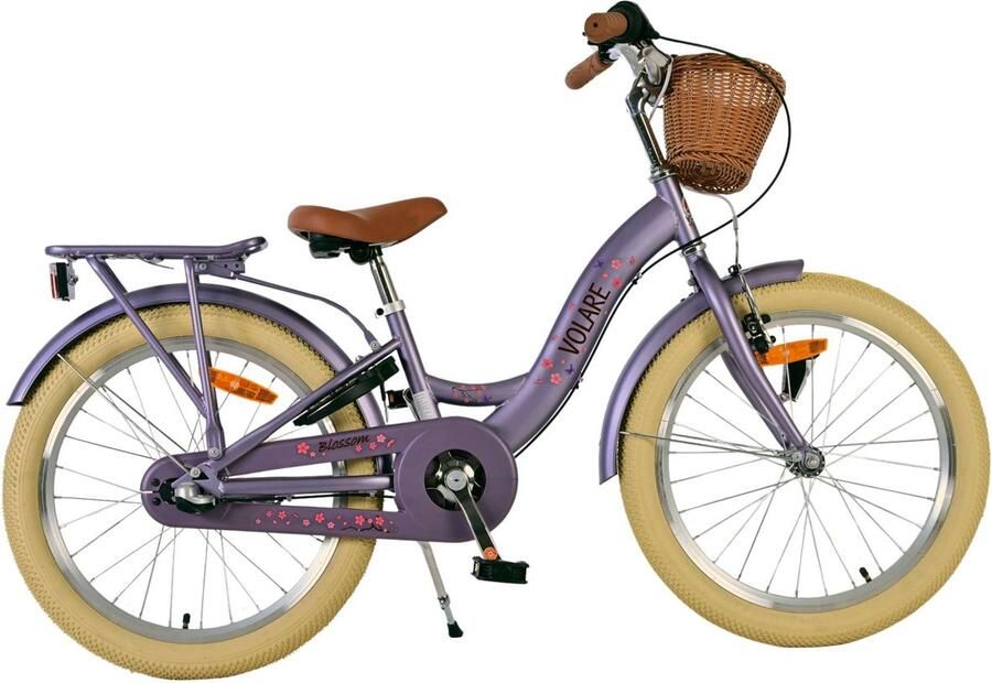 Volare Blossom Kinderfiets Meisjes 20 inch Paars Nexus 3 versnellingen