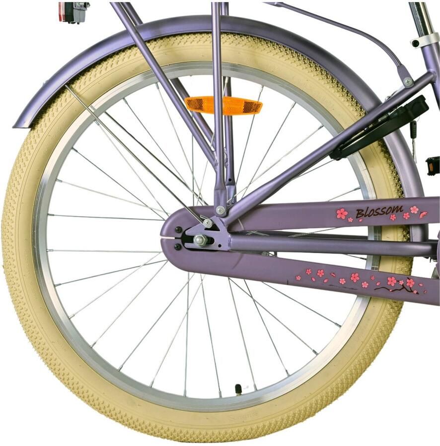 Volare Blossom Kinderfiets Meisjes 24 inch Paars