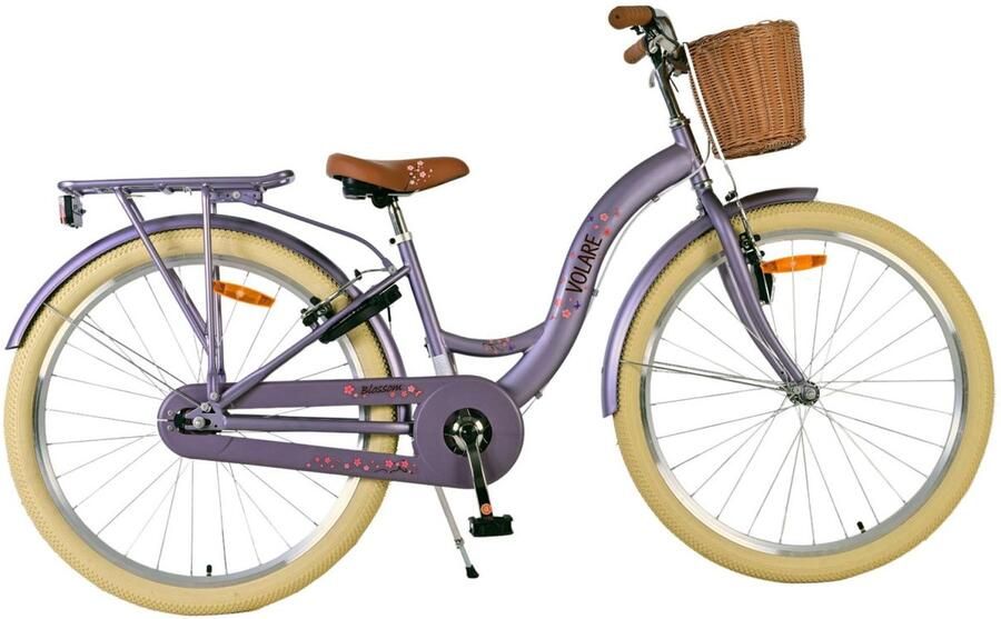 Volare Blossom Kinderfiets Meisjes 26 inch Paars Twee handremmen