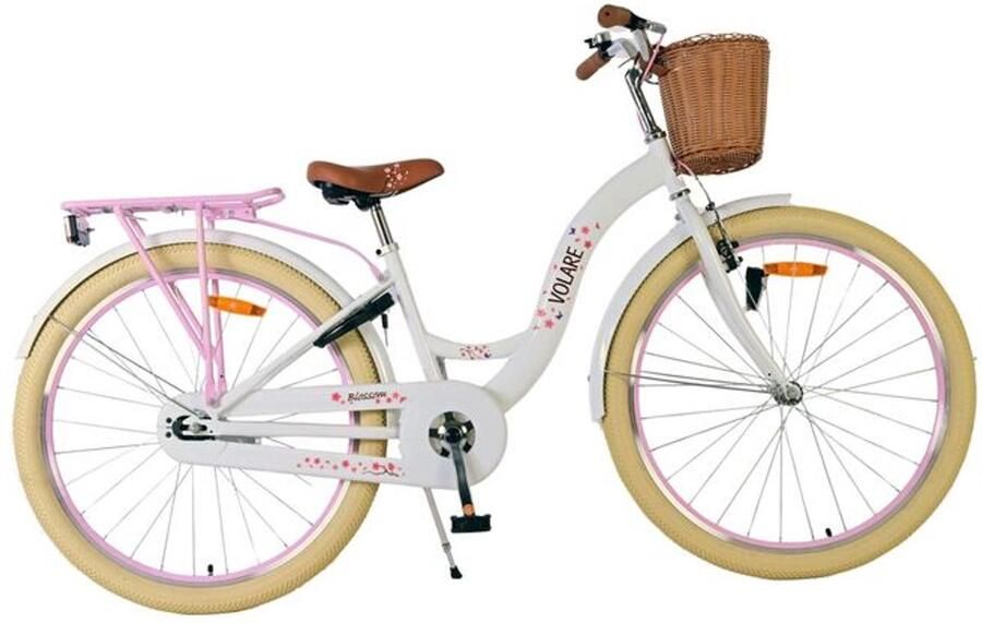 Volare Blossom Kinderfiets Meisjes 26 inch Wit