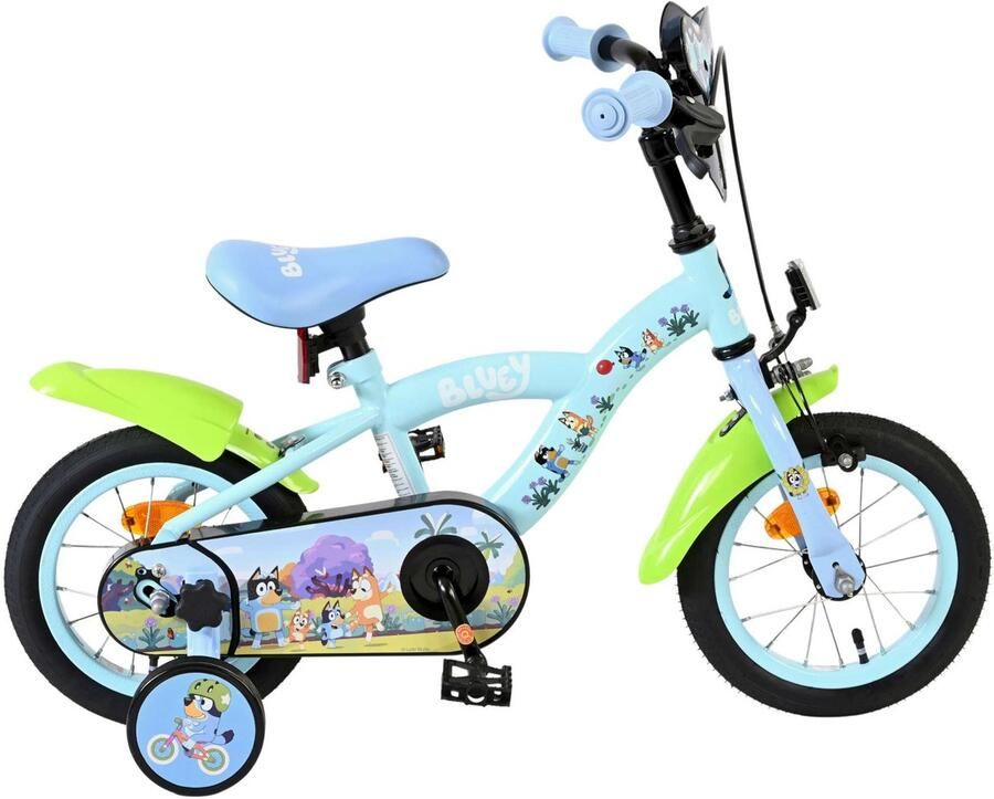 Volare Bluey Kinderfiets Uni- 12 inch Blauw