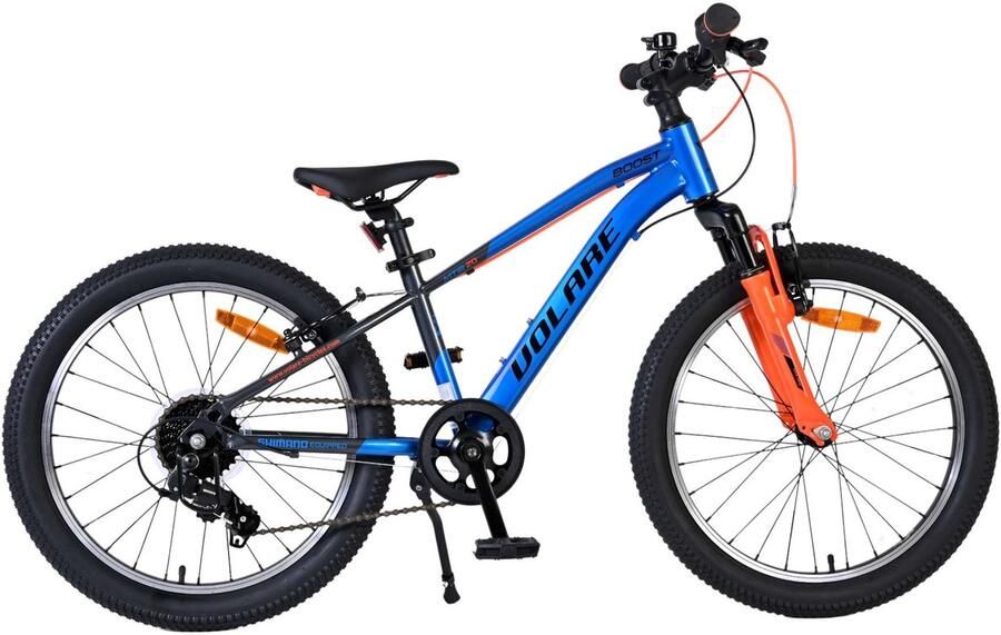 Volare Boost Kinderfiets 20 inch 7 Speed Blauw Grijs