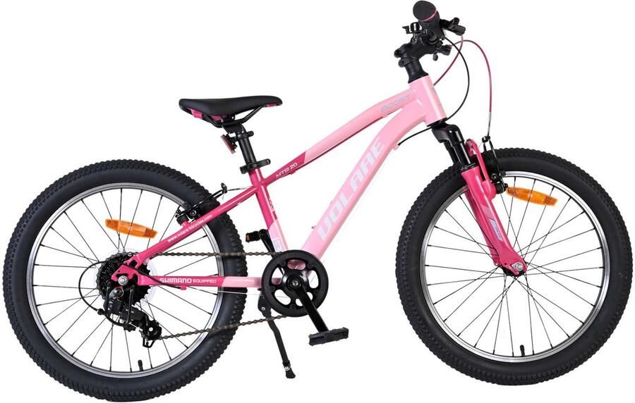 Volare Boost Kinderfiets 20 inch 7 Speed Roze