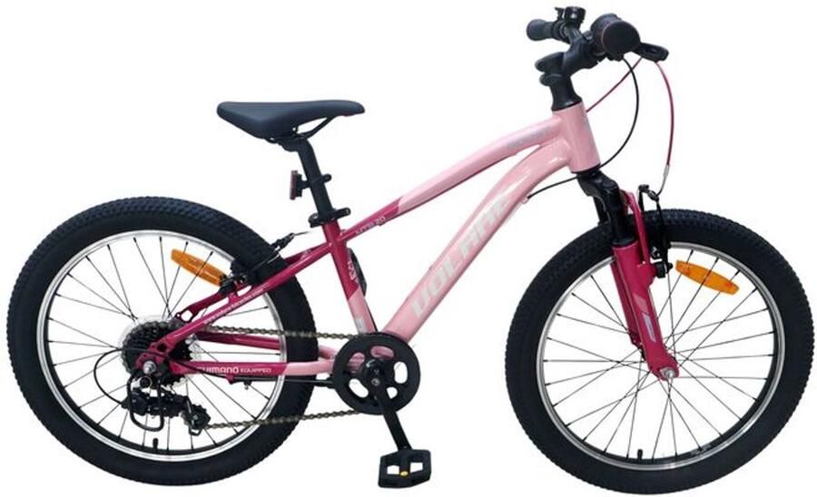 Volare Boost Kinderfiets 24 inch 21 Speed Roze