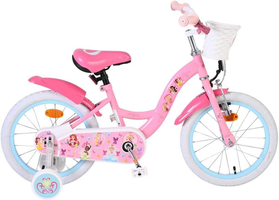 Volare Disney Princess Kinderfiets Meisjes 16 inch Roze