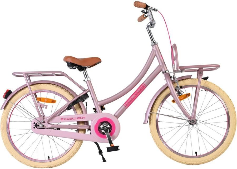 Volare Excellent Kinderfiets Meisjes 20 inch Mat Roze