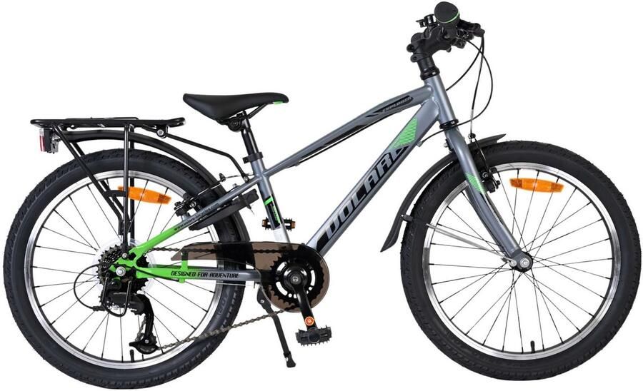 Volare Explorer Kinderfiets 20 inch 7 Speed Donkergrijs