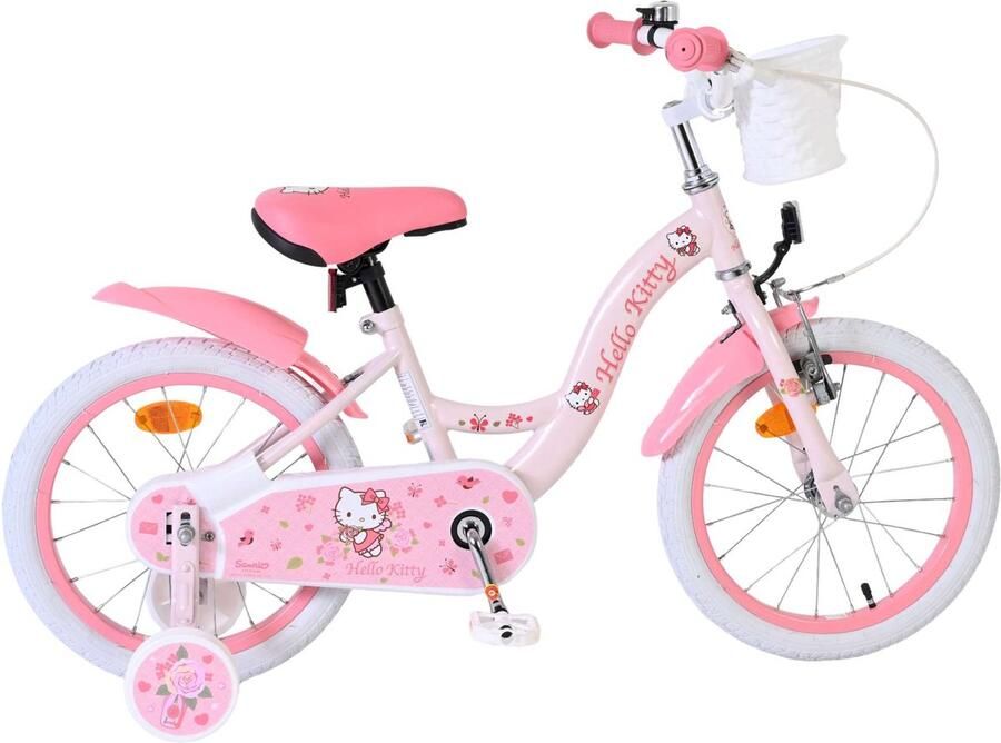 Volare Hello Kitty Kinderfiets Meisjes 16 inch Roze
