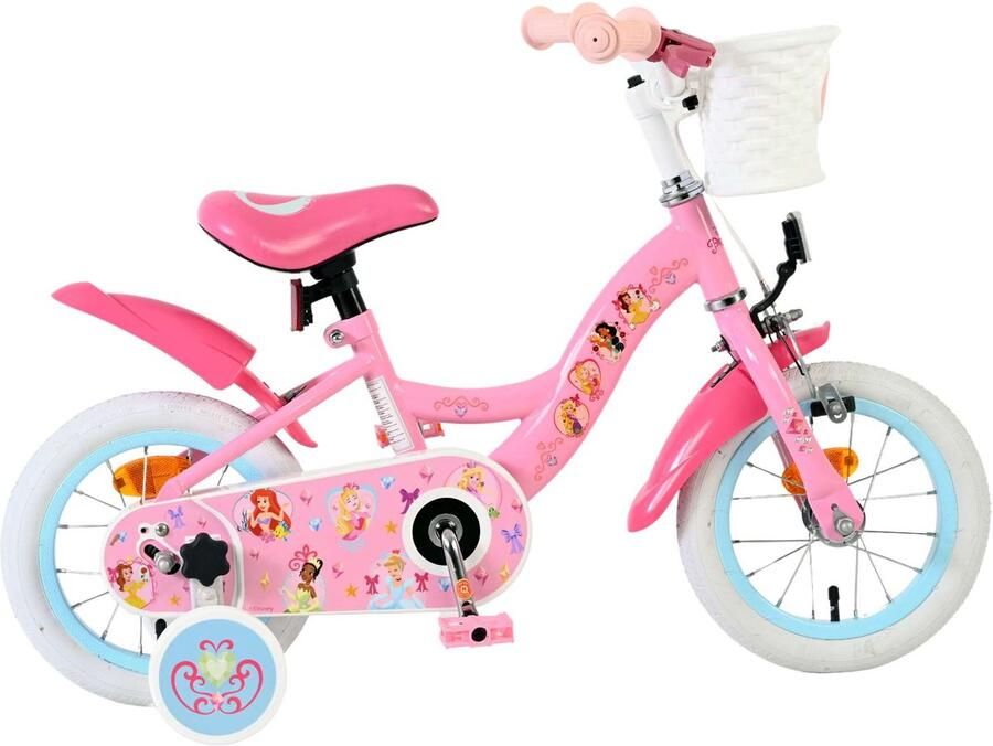Volare Magic Royals Kinderfiets Meisjes 12 inch Roze