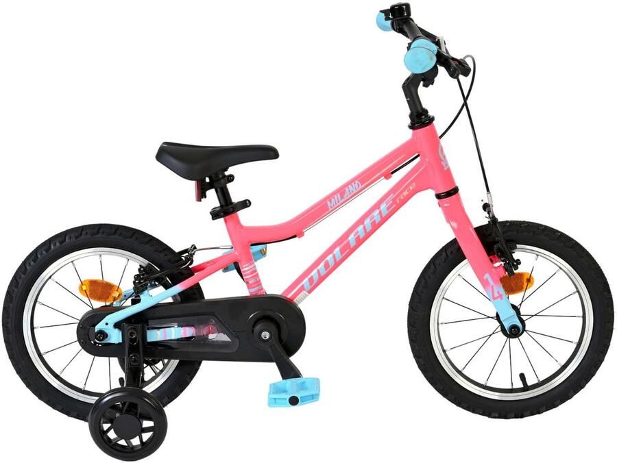 Volare Milano Kinderfiets Meisjes 14 inch Roze