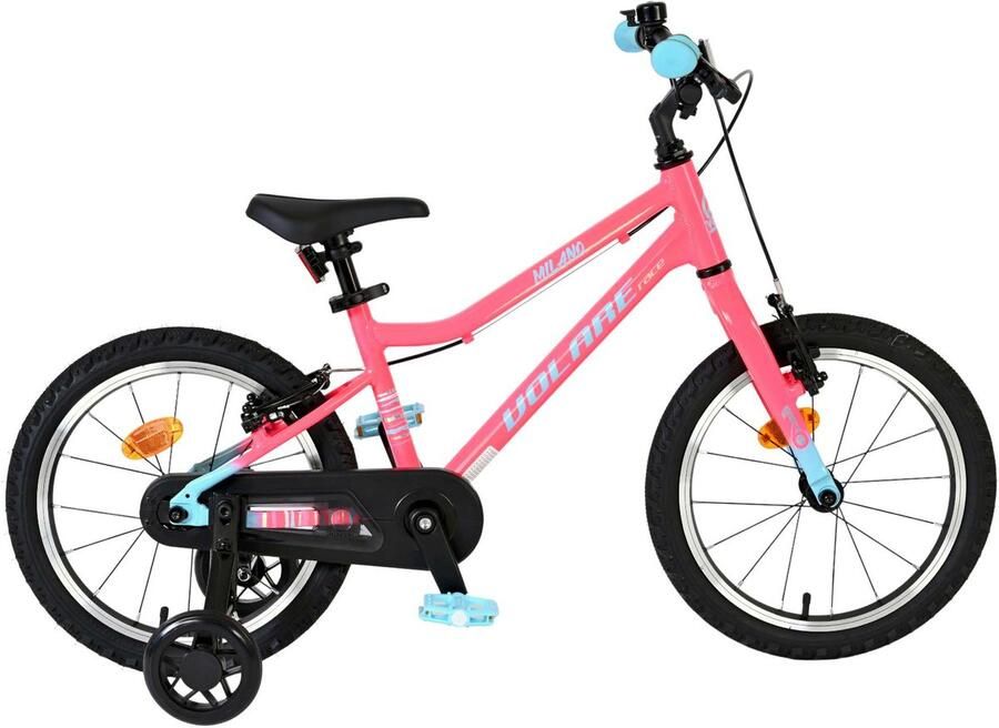 Volare Milano Kinderfiets Meisjes- 16 inch Roze