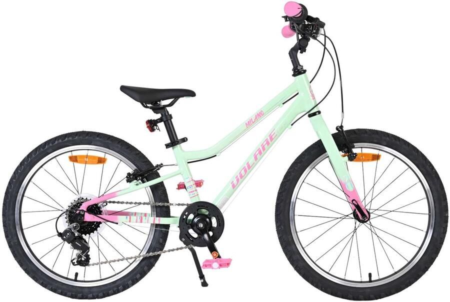 Volare Milano Kinderfiets Meisjes 20 inch Mintgroen- 6-speed